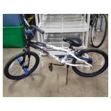 Ambush Hent Black, White / Blue BMX Bicycle