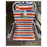 TOMMY BAHAMA MULTI COLORED BEACH CHAIR