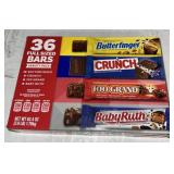 36 FULL SIZED VARIETY PACK CANDY BARS