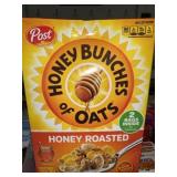 HONEY BUNCHES OF OATS 2 BAGS OF CEREAL