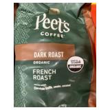 GROUND PEETS DARK ROAST FRENCH ROAST COFFEE