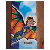 76" Dragon Supersized Nylon Kite (In Box)