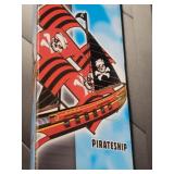 32" Pirate Ship Supersized Nylon Kite (In Box)