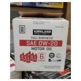 Kirkland - "0W 20" Motor Oil (In Box)