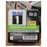 Mobil 1 - "0W 20" Motor Oil (In Box)