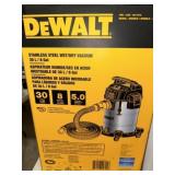 DEWALT STAINLESS STEEL WET/DRT VACUUM