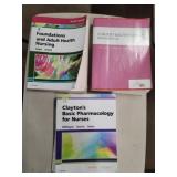 Three Adult Health Nursery Books