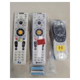 Three Remotes