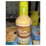 ONE BOTTLE OF OLIVE GARDEN SALAD  DRESSING