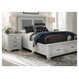 Universal B - Queen Storage Bed (In 2 Boxes)