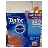 ZIPLOC GALLON FREEZER BAGS