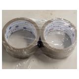 Two Rolls Brown Packaging Tape