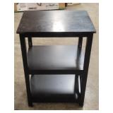 Black Finish - Wood Book Shelf