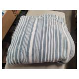 Striped Luxe Soft Throw Blanket