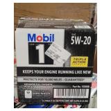 Mobil 1 - '5W 20' Motor Oil (In Box)