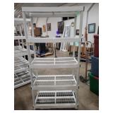 Keter - 5 Tier White / Black Storage Rack