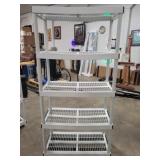 Keter - 5 Tier White / Black Storage Rack