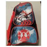 'Dusty' Red Airplane Backpack