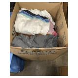 LARGE BOX LOT OF CLOTHES VARIETY OF SIZES