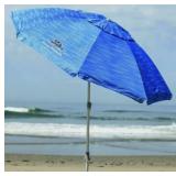 TOMMY BAHAMA BLUE BEACH UMBRELLA