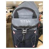 GREY & BLACK TITAN INSULATED BACKPACK COOLER