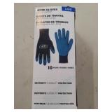 (Large) Work Gloves Latex Coated