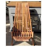 Melino - Foldable Wood Beach Chair (In Box)