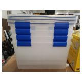 Four Storage Containers W/3 Lids