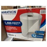 LARGE BOX OF MARATHON DISPENSER PAPER TOWELS