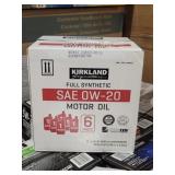 Kirkland - "0W 20" Motor Oil (In Box)