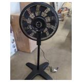 Lasko - Black Pedestal Fan W/Remote