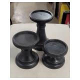 3 Piece - Pedestal Candle Holders