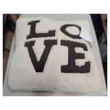 "Love" Throw Pillow