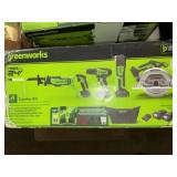 GREENWORKS 4-TOOL COMBO KIT