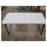 Lifetime - Foldable White Table