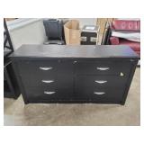 6 Drawer Black Dresser Chest