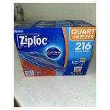 ZIPLOC QUART FREEZER