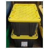 HDX - 27 Gal. Storage Totes W/Lids