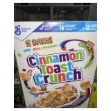 CINNAMON TOAST CRUNCH 2-BAGS OF CEREAL