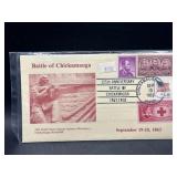 Battle of Chickamauga 125th Anniversary Cover ï¿½