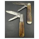2 Vintage Remington Folding Pocket Knives