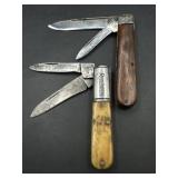 Two Vintage Remington Folding Pocket Knives (UMC)
