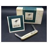 Barlow 2-blade Folding Pocket Knife w/ Wildlife