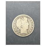 1902 Barber Half Dollar