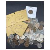 Various circulated coin lot