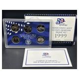 1999 United States Mint 50 State Quarter set with