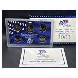2003 United States Mint 50 State Quarter set with