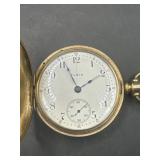 Antique Elgin pocket watch - 14k
