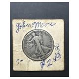 1945 Walking Liberty Half Dollar