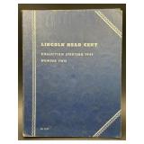 1941+ #2 Lincoln Head coin collection book - (53